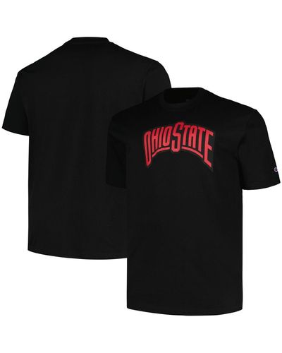 Profile Ohio State Buckeyes Big And Tall Pop T-shirt - Black