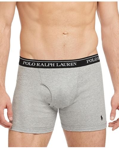 Polo Ralph Lauren 5-pack Classic Cotton Boxer Briefs in Black for