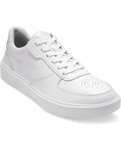 Cole Haan Grand Crosscourt Transition Lace-up Sneakers - White