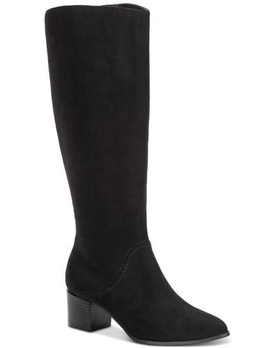 Style & Co. Percyy Dress Boots - Black