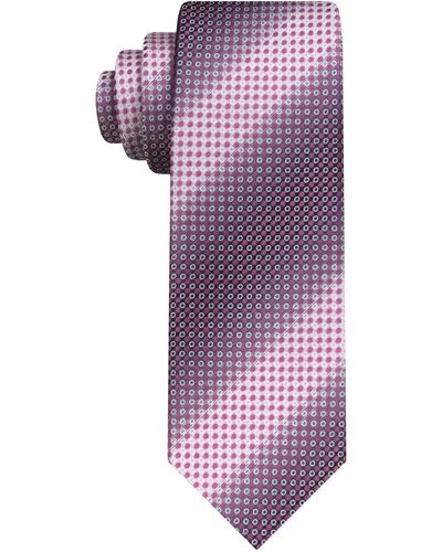 Van Heusen Shaded Micro-dot Tie - Purple