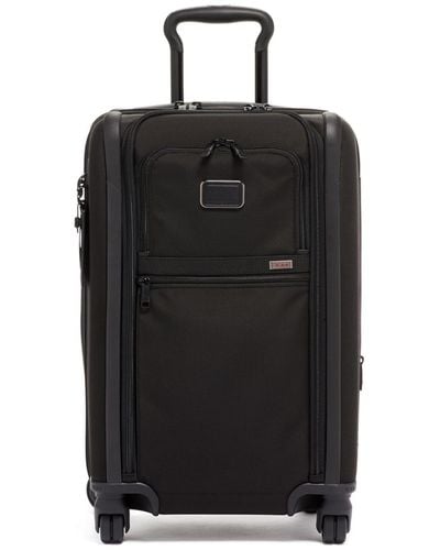 Tumi Alpha 3 International Expandable 4 Wheeled Carry-on Spinner Suitcase - Black
