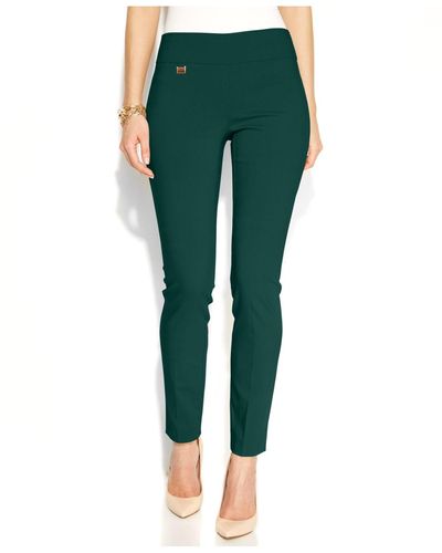 Green Alfani Pants, Slacks and Chinos for Women | Lyst