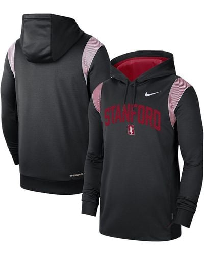 Nike Stanford Cardinal 2022 Game Day Sideline Performance Pullover Hoodie - Black