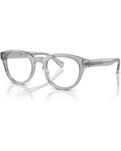 Polo Ralph Lauren Phantos Eyeglasses - Metallic