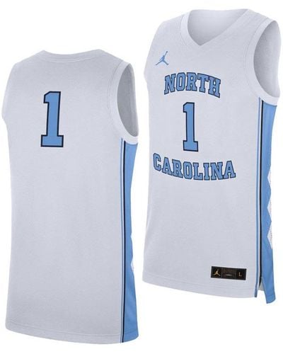 Nike North Carolina Tar Heels Replica Basketball Home Jersey - Blue