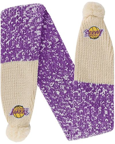 FOCO Los Angeles Lakers Confetti Scarf - Purple