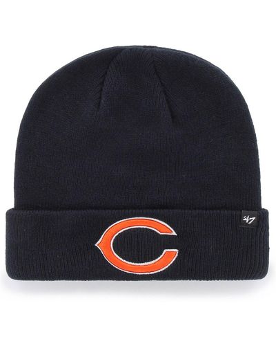 '47 '47 Chicago Bears Primary Basic Cuffed Knit Hat - Blue