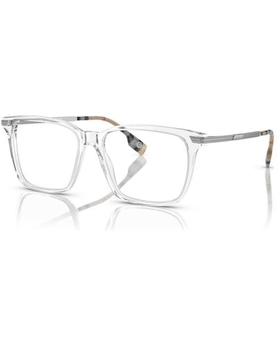 Burberry Square Eyeglasses - Metallic