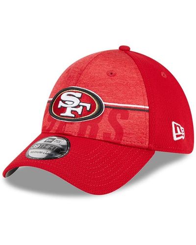 KTZ San Francisco 49ers 2023 Nfl Training Camp 39thirty Flex Fit Hat - Red