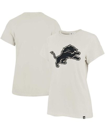 '47 47 Brand Detroit Lions Panthera Frankie T-shirt - White