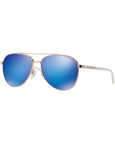 Michael Kors Hvar Sunglasses - Blue