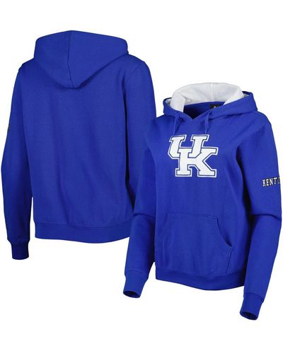 Stadium Athletic Kentucky Wildcats Big Logo Pullover Hoodie - Blue