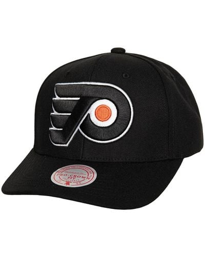 Mitchell & Ness Philadelphia Flyers Team Ground Pro Adjustable Hat - Black