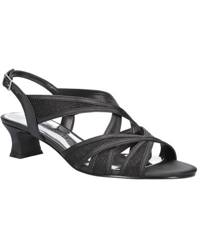 Easy Street Tristen Dress Sandals - Black