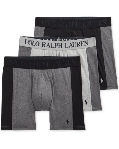 Polo Ralph Lauren 3-pack 4d Flex Max Boxer Brief - Black