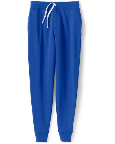 Lands' End School Uniform jogger Sweatpants - Blue