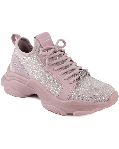 Juicy Couture Adana Lace-up Sneakers - Pink