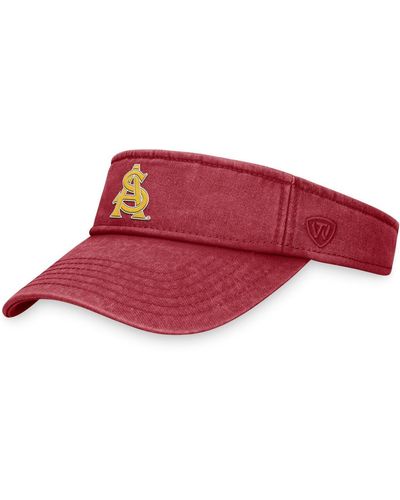 Top Of The World Arizona State Sun Devils Terry Adjustable Visor - Red