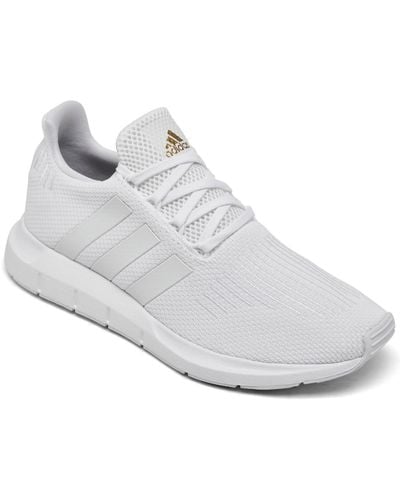 adidas Swift Run 1.0 Casual Sneakers From Finish Line - White
