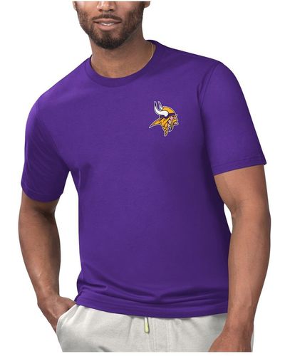 Margaritaville Minnesota Vikings Licensed To Chill T-shirt - Purple