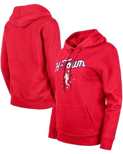 KTZ Houston Rockets 2023/24 City Edition Pullover Hoodie - Red
