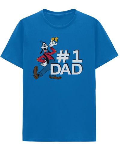 Hybrid Goofy Dad Short Sleeves T-shirt - Blue