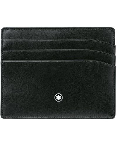 Montblanc Meisterstuck Leather 6 Pocket Holder 106653 - Black