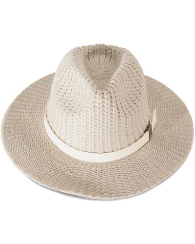 Lucky Brand Knit Ranger Hat - Natural