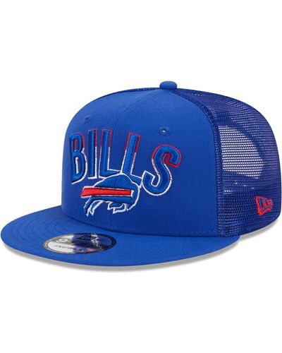 KTZ Buffalo Bills Grade Trucker 9fifty Snapback Hat - Blue
