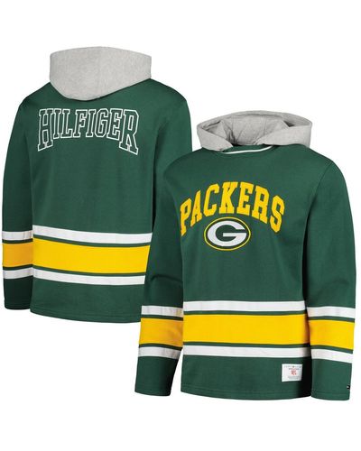 Tommy Hilfiger Bay Packers Ivan Fashion Pullover Hoodie - Yellow