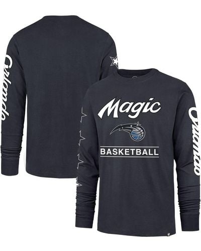 '47 Orlando Magic 2023/24 City Edition Triplet Franklin Long Sleeve T-shirt - Blue