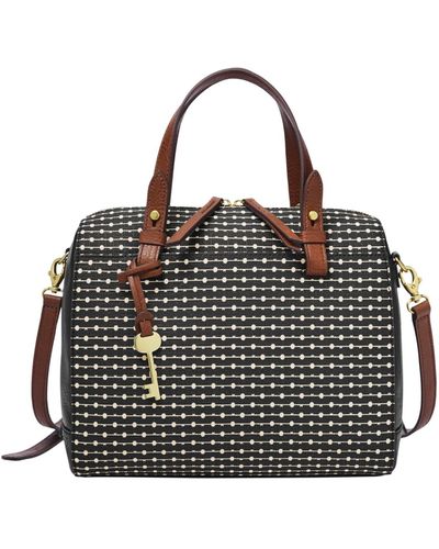 Fossil Rachel Satchel - Black