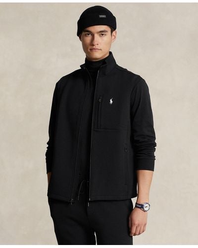 Polo Ralph Lauren Double-knit Vest - Black