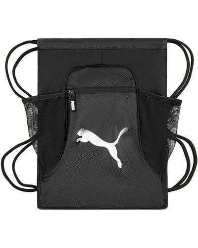 PUMA Evercat Equinox Contender Logo Cinch Bag - Black
