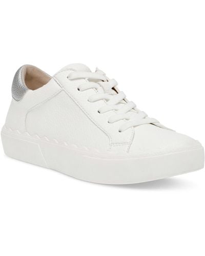 Anne Klein Confident Lace Up Sneakers - White