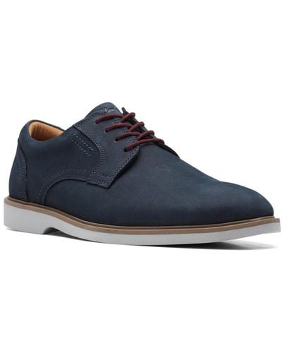 Clarks Malwood Lace Casual Shoes - Blue