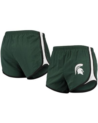 Boxercraft Green And White Michigan State Spartans Elite Shorts