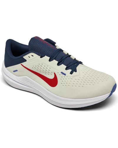 Nike Air Zoom Winflo 10 Running Sneakers From Finish Line - Blue