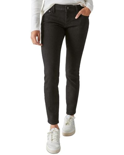 Lucky Brand Lizzie Low-rise Skinny Jeans - Black