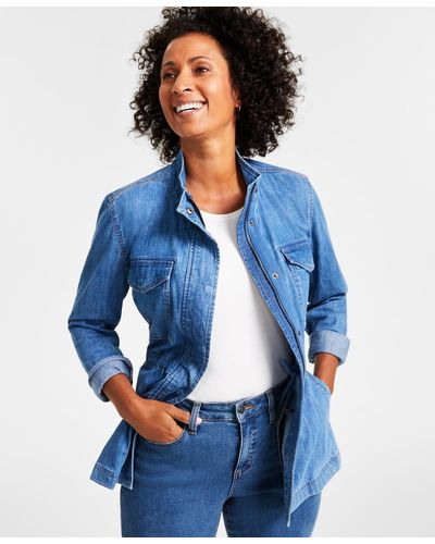 Chambray Jackets for Women - Up to 74% off | Lyst