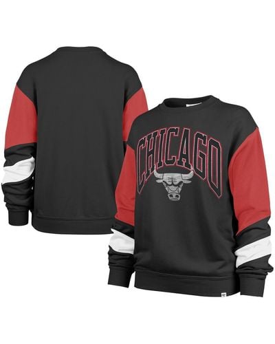 '47 Chicago Bulls 2023/24 City Edition Nova Crew Sweatshirt - Black