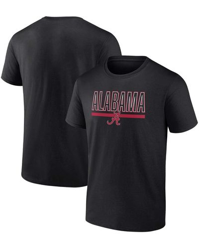 Profile Alabama Crimson Tide Big And Tall Team T-shirt - Black