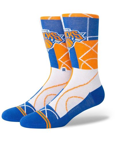 Stance New York Knicks Nba Zone Crew Socks - Blue