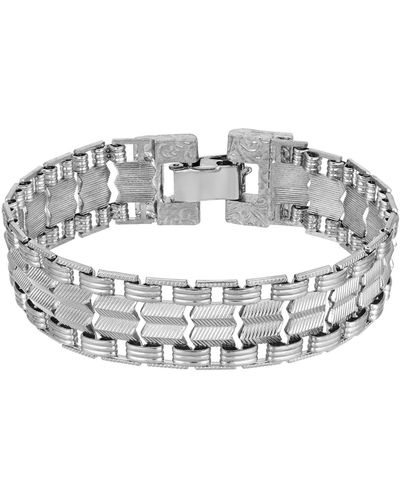 2028 swagged Chain Bracelet - Gray