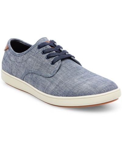 Steve Madden Fenta Fashion Lace-up Sneakers - Blue