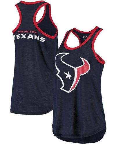 G-III 4Her by Carl Banks Houston Texans Tater Tank Top - Blue