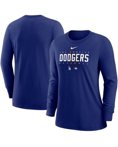 Nike Los Angeles Dodgers Authentic Collection Legend Performance Long Sleeve T-shirt - Blue