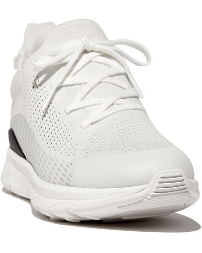 Fitflop Vitamin Ffx Knit Sports Sneakers - White