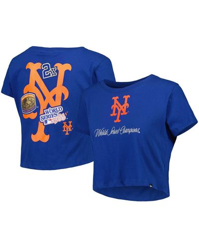 KTZ New York Mets Historic Champs T-shirt - Blue